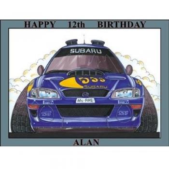 198 - SUBARU MCRAE RALLY carro 98 KOOLART