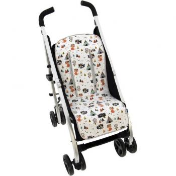 Colchoneta o funda de paseo para silla ligera Rosy Fuentes reversible