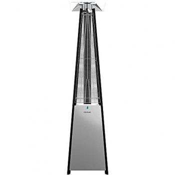 Cecotec Ready Warm 8900 Outdoor Microclimate Calefactor de Exterior Piramidal 13000W Acero Inoxidable
