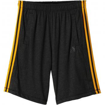 adidas Ess The Short - Pantalón corto para hombre, color gris / naranja, talla 2XLT