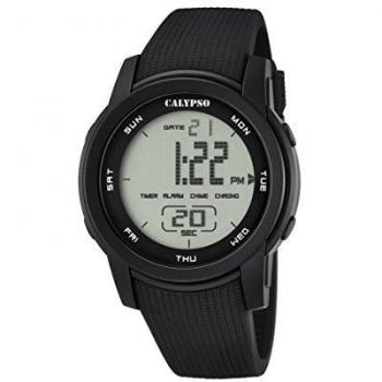 Calypso Reloj Digital Unisex con Pantalla Digital y Correa de plástico Negro K5698/6