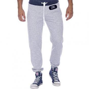 LEONE - Pantalones de Hombre 1947 Apparel 47 EQPT Logo - Negro Jet