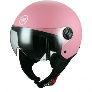 BHR 33128 - Casco Demi-Jet, color rosa mate, talla M