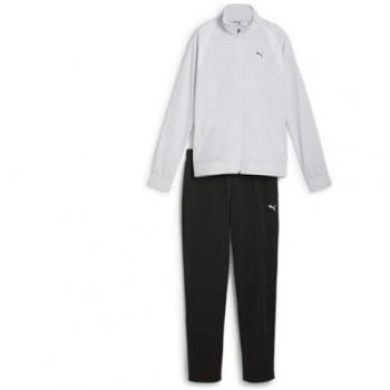 Puma Chándal Classic Tricot gris (L), Casual, Deportivo, Multideporte, Poliéster, Manga larga