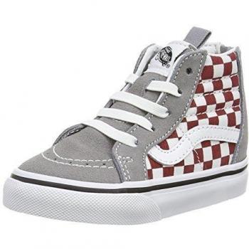 Vans - Sk8-hi Zip, Zapatillas Altas Bebé-Niños, Gris