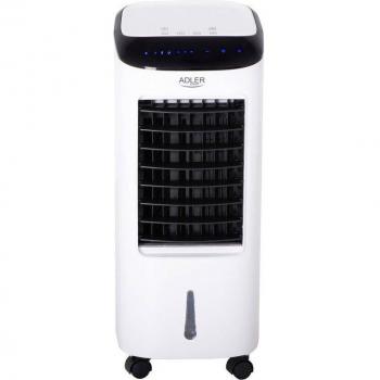 Adler AD 7922 Climatizador Evaporativo 3 en 1, Enfriador de Aire, Humidificador, Purificador de Aire, Portátil, Oscilante, Depósito de Agua