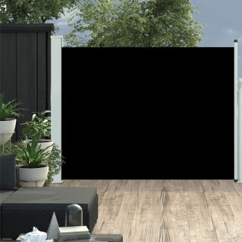 Retractable Side Awning 55.1x196.9 Black