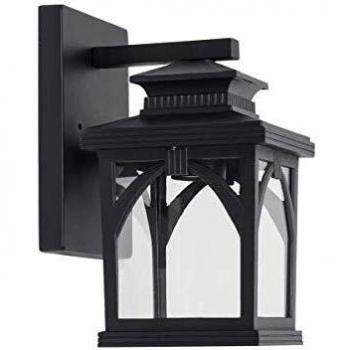 Aplique Exterior Hiedra 1xe27 Negro 27x13,5x18
