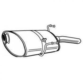 Walker 22703 Silenciador posterior