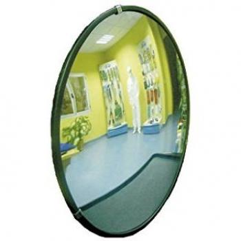 Espejo convexo de cristal acrílico 60 cm para interiores, adecuado para garajes, supermercados, cruces interiores, colegios y hospitales