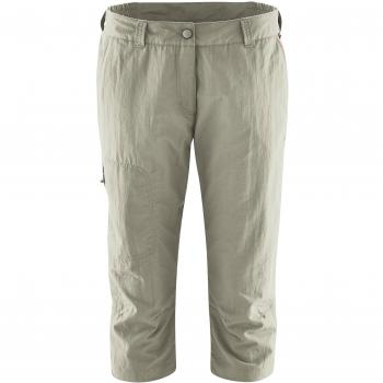 Maier Sports Women's Neckar 3/4 Capri Pants - Feather Gray