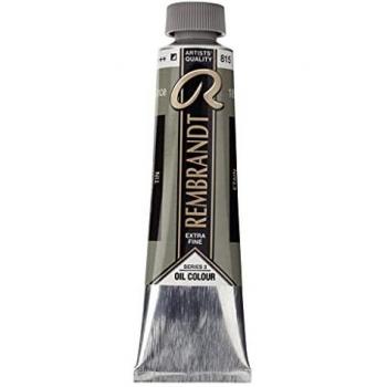 Talens Rembrandt - Excelentes colores de pintura al óleo - 40 ml - 815 Cinc