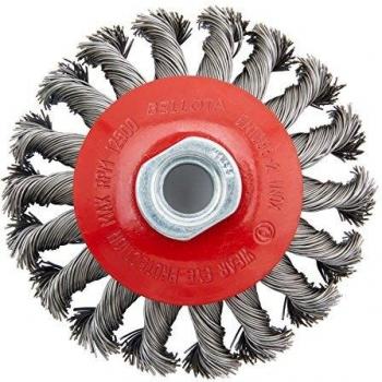 Bellota 50817-1001 I - CEPILLO IND.CONICO.ALAMBRE TRENZADO INOX DIAMETR.0,5