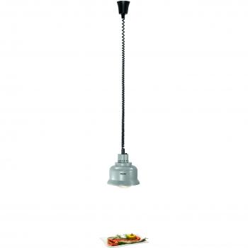 Lámpara de Calor Infrarroja Bartscher IWL250D, 23x25x23 cm, Acero Inoxidable