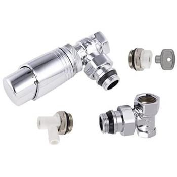 Kit Termostático para Radiador Cromado 1/2 NOYON & THIEBAULT