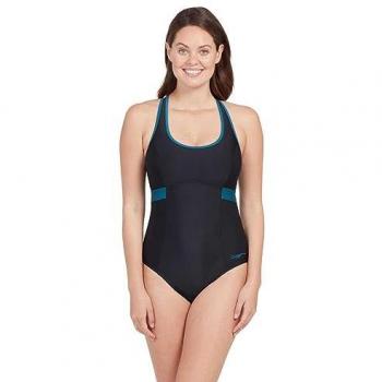 Bañador Zoggs Dakota Crossback negro azul mujer - 36