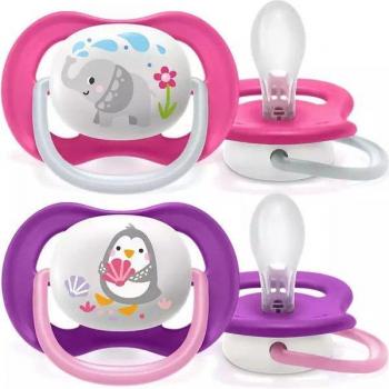 AVENT CHUPETE 6-18M Ultra air zvieratko, dievÄa