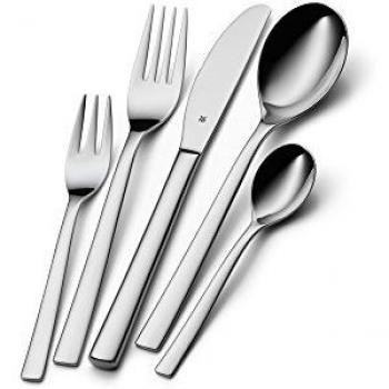 WMF Palermo Cubertería, Acero Inoxidable Pulido, 30 Piezas / 6 comensales