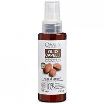 ACEITE CAPILAR DE ARGÁN OMIA 100ML - Aceite nutritivo para cabello, formulado con aceite de argán, ideal para hidratar y reparar el cabello dañado, envase de 100 ml