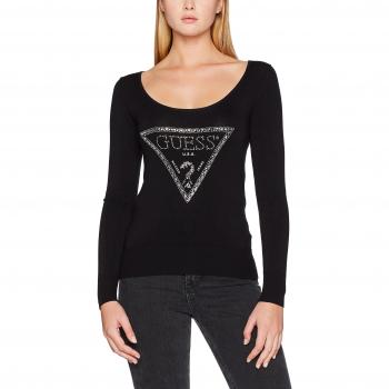 Guess W73R84Z1LB0, Top Premamá para Mujer, Negro