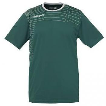 Uhlsport Match Team Kit S/S Camiseta de equipación de fútbol, Hombre, Verde
