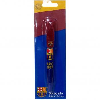 Bolígrafo Basic con Clip Decorado en Blister FC Barcelona