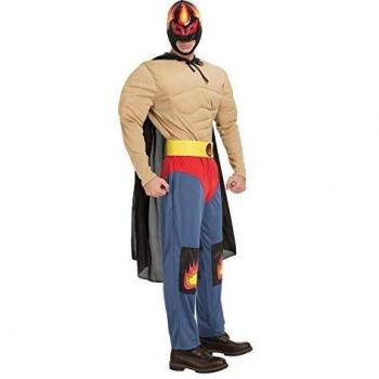 My Other Me Me-204316 Disfraz luchador Ramírez para hombre, M-L