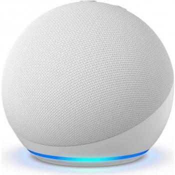 Amazon Echo Dot (5th Generation) Smart Speaker with Alexa - Glacier White