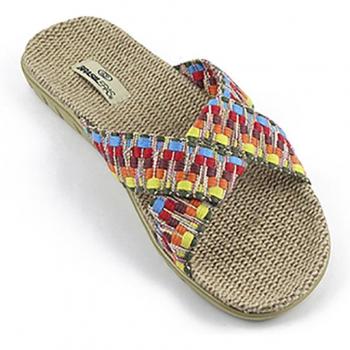Chanclas Tren 50 - Sandalias de playa para mujer con suela de goma