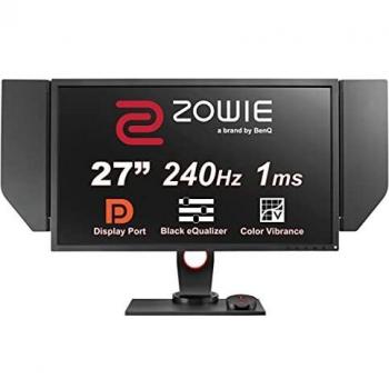 BenQ ZOWIE XL2740 Monitor para e-sports 27, 240 Hz con Black eQualizer, soporte regulable en altura, Color Vibrance, S-Switch, Adaptive Sync compatible con G-SYNC, 120 Hz para PS5 y Xbox Series X