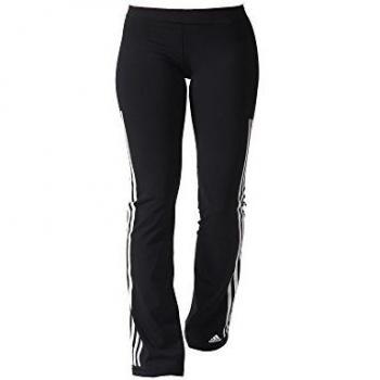 adidas Wo 3S Pant Stra - Pantalón para mujer, color negro / blanco, talla M