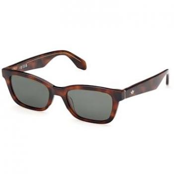 Adidas Originals Polarized Sunglasses OR0117 Dark Havana Green 52mm