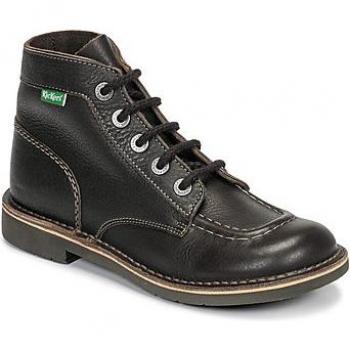 Kickers Kick Col Children's Boots - Dark Brown