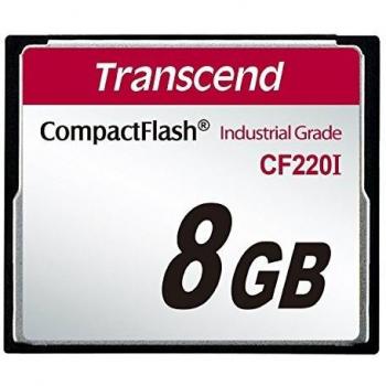 Tarjeta CompactFlash Industrial Transcend 8GB SLC -40 a 85 °C