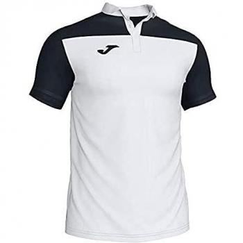 Joma Combi Polos Caballero, Niños, Blanco/Negro, XS