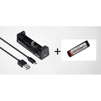 Kit batería Eagtac Sanyo 3500 mAh cargador XTAR MC1 Plus