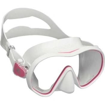 Máscara Cressi F-Dual Blanco-Rosa