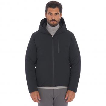 Reversible Black Boudin Quilted Winter Jacket for Men - Save The Duck, Size 2XL