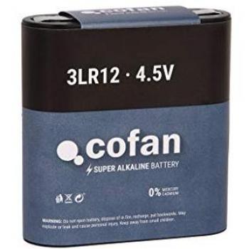 Pilas Alcalinas 3LR12/4,5V - Pack de 9 Piezas Multiuso