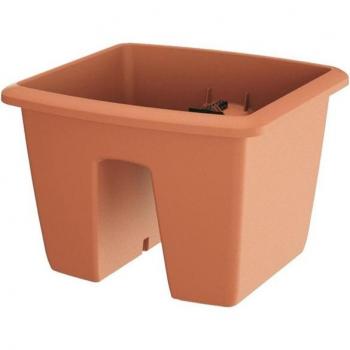 Maceta RESPANA RAILING 9L - Terracota con Diseño Elegante