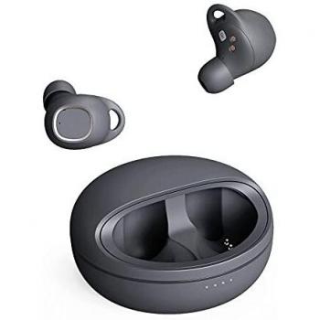 Auriculares Bluetooth con Micrófonos, True Wireless Earbuds,Auriculares Deportivos Bluetooth 5.0,Tiempo de reproducción 28H,con Caja de Carga Portátil