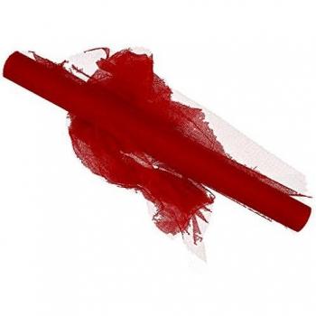 Tule Rojo L: 50 cm, 5 m/1 rollo