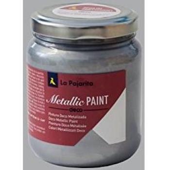 La Pajarita 106437 Pintura, Plata 175 ml