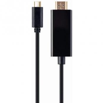 Gembird A-CM-HDMIM-02 Adaptador USB-C a HDMI Macho 4K 60Hz 2m Negro