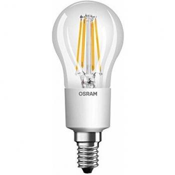 Osram Retrofit Classic P Dimmable Lámpara LED E14, 4.5 W, Blanco, 11 x 4.5 x 4.5 cm
