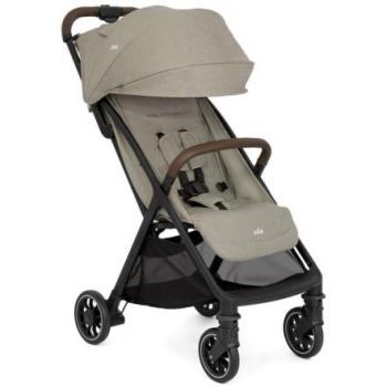 Silla de paseo Joie Pact Pro - Oak, silla de paseo urbana ligera y compacta, sistema de plegado fácil con una sola mano, compatible con sillas de auto Joie mediante adaptadores (no incluidos), asiento reclinable en