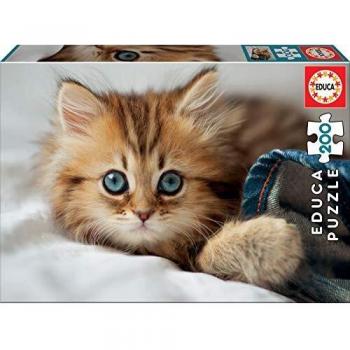 Educa - Gatito Puzzle infantil de 200 piezas, a partir de 6 años
