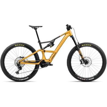 Bicicleta Eléctrica de Montaña Orbea Rise LT H10 2025 Doble Suspensión 29 Shimano Deore XT SLX 12s 630 Wh Amarillo/Negro