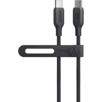 CABLE ANKER 543 USB-C A USB-C BIO-BASED 1,8M 140W NEGRO