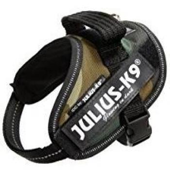 JULIUS-K9 Arnés JULIUS-K9 IDC, Mini-Mini/S, 40–53 cm/22 mm, Camuflaje, Perro